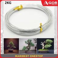DAWAI POKOK 2KG ALUMINIUM BONSAI GARDENING  WIRE