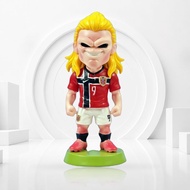 Majin Buu Erling Haaland Chibi Figure Resin Statue Collectible Model Gift Ornament
