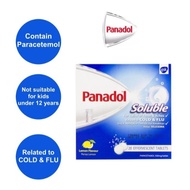 PANADOL SOLUBLE LEMON FLAVOR - (500mg X 4 Tablet's)