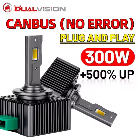 D2S D4S 1:1 Led Headlight HID D1S D3S D1R D3R Kit Xenon LED Bulb Retrofit Kit 300W D2R D4R Car Lamps