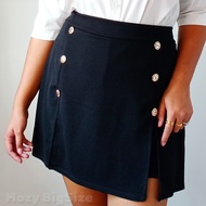 กระโปรงคนอ้วน เอวสูงเก็บพุง ทรงเอ รุ่นผ่า2ข้าง กระโปรงสาวอวบ กระโปรงเทนนิส กระโปรงกางเกง xxl 2xl 3xl