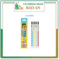 Box of 12 CLASSMATE Positioning Wooden Pencils with 2B Nibs, Super Dog Design