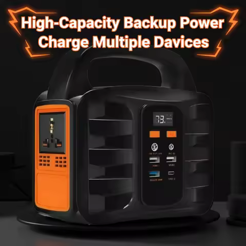 42000mAh/68000mAh Portable Power Station 150W/300W Outdoor Emergency Power Supply Power Bank Generat