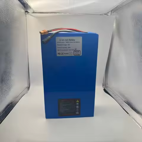 48V 30000mAh 13S8P Li-ion Battery Pack 2000W Built-in 50A BMS and Charger 18650