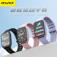 AWEI Full Screen Smart Watch Health Check Call Reminder Sleep Check Bluetooth Sport Watch AA.J
