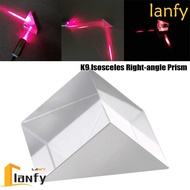 LANFY Optical Prism Universal Right Angle Glass Triangular Testing Instrument