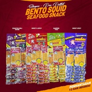 Bento Squid Seafood Snack Snek Sotong Kering Bento Bento Squid (12+1pcs)