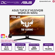 ASUS TUF Gaming VG32VQ1B 32" 1440P HDR Curved Monitor - QHD (2560 x 1440), 165Hz (Supports 144Hz), 1ms