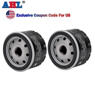1/2Pcs AHL Motorcycle Oil Filter For BMW F650GS F700GS F750GS F800GS F800R F800S F800ST F850GS Adven
