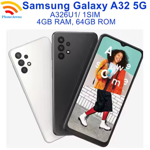 Samsung Galaxy A32 5G A326U1 Unlocked US Version 6.5" 4GB+64GB ROM Octa Core Fingerprint NFC Origina