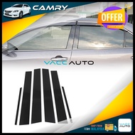 Toyota Camry XV40 ACV40 ACV41 2006-2011 Door Pillar PC Piano Black Door Window Pillar Posts Stick Va