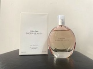 CALVIN KLEIN CK SHEER BEAUTY WOMEN EDT 純淨雅致女士淡香水 100ML Tester