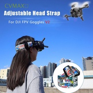 CVMAX Adjustable Replacement Headband With Battery Hole Elastic Band Head Strap Protection Pad Drone