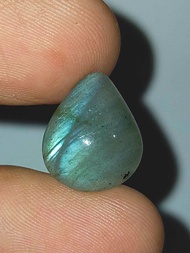 พลอย ลาบราโดไรท์ ธรรมชาติ แท้ หินพ่อมด ( Unheated Natural Labradorite ) น้ำหนัก 6.88 กะรัต
