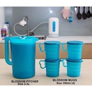 tupperware jug and mug