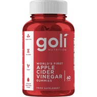 Goli Apple Cider Vinegar Gummies | Digestion, Gut Health & Apite | Vitamin B12, Gelatin-Free, Gluten