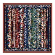 Longchamp Women’s Lightweight Silk-Feeling Square Head Scarf 50x50cm/70x70cm/90x90cm