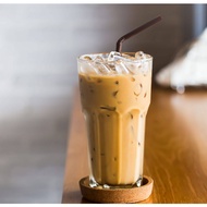 Glass Cup Coffee Latte Milkshake Tea Juice 350ml 912T