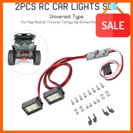 [Hot Sale]  2pcs RC LED Lights Headlight Roof Lamp Light 8LEDs Light for 1/10 Traxxas TRX-4 Trx-6 D9