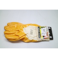 ** Good Housekeeper * AA127 Cotton Wool Ding Green Orange Rubber Gloves