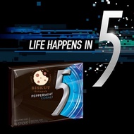 WRIGLEY'S 5GUM  SUGAR FREE GUM PEPPERMINT/WATERMELON  (12STICKS)