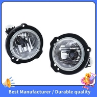 1 Pair LED Fog Light Front Bumper Fog Lamp Bulb Clear Lens for  Avanza 2012-2019