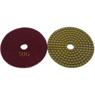 [SG STOCK] POLISHING PAD 4" Diamond Polishing Pads Wet Dry Sanding Pad Kit Sanding Abrasive Disc Gri