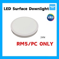 LED Surface Downlight Round 24W