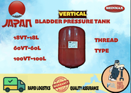 Vertical Bladder Tank Expansion Tank Air Pressure Tank 18VT 60VT 100VT 5 Gallons-25 Gallons