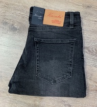 Quần jean nam màu xám lông chuột vải co giãn dáng slimfit 511 cao cấp hàng VNXK