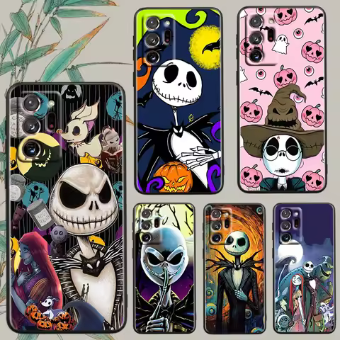Disney Jack Skellington Anime For Samsung Note 20 10 Ultra Plus A31 A14 A12 A70 A34 A25 A04 A05 A15 