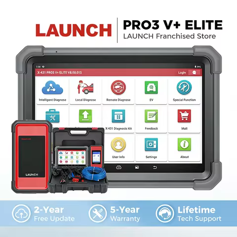 LAUNCH X431 PRO3 V+ ELITE 2024 New Car Diagnostic Tool Professional Car Scanner Auto Diagnosis Tools