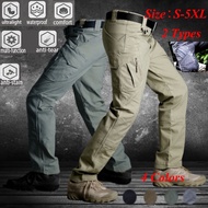 Pants Cargo Pants  Tactical Pants IX9 Outdoor Men's Training Pants Waterproof Pants Multi-pocket Overalls Seluar Kerja Lelaki Seluar Cargo Lelaki Seluar Kargo Lelaki Kargo Pants