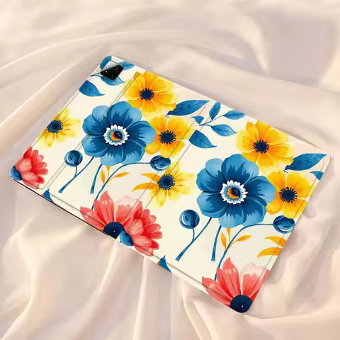 Fashion Flower Art For Xiaomi Redmi Mi Pad 4 5 6 7 8 K SE Mini Pro Plus Max 10.1 11.2 inch Tablet Ca