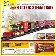 Christmas Toys Classical Train Track Toys Electric Light Music Track Train Toy Set