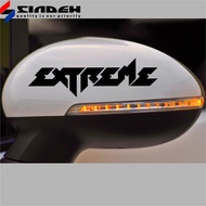 CUTTING CAR STICKER EXTREME CAR STICKER MIRROR TOP COOL QUALITY VARIATIONS