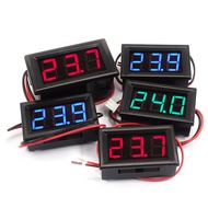 Two-Wire Voltmeter 4.5V-120V DC Digital Display Meter Digital Voltmeter Head Indication Display Digi