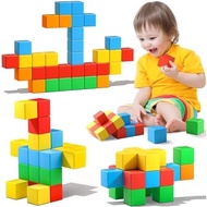42 Inch 32 Pieces Large Magnetic Building Blocks Suitable for 3 Years Old 4 Years Old 5 Years Old 6 