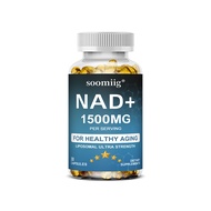 NAD Supplement 1500 mg - Liposomal NAD+ Supplement with Resveratrol NAD Plus Booster - Supports Cell