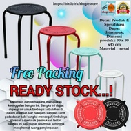 Iron Bench / Metal / Cafe Chair / Cafe Bench / Meatball Chair / Minimalist Bench / Metal Stool