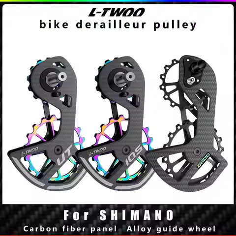 LTWOO UT Bicycle Ceramic Bearing Carbon Fiber Jocky Pulley Wheel Set Rear Derailleurs Guide For 105 