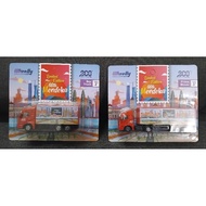 Set 2 Lori Wheelly Lorry Eco Truck 66th Merdeka 2023 (1 Prime Mover & 1 Box Truck)