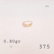 Gold Love Series Ring K375 / 9k Ubs Ha Newseason 05