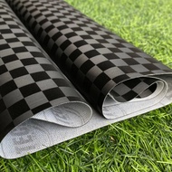 3D Chess Pattern Leather Seat Cover - 3D Chess Pattern Motorcycle Seat Cover Thick Material