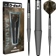 MISSION STEEL TIP DARTS - 22G/24G Saturn HYPERION 90% Tungsten Steel Dart Set (ARROW DART KELULI)