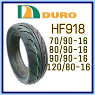 DURO TUBELESS TYRE HF918 16'~70/90, 80/90, 90/90, 120/80