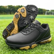 Men Golf Shoes Spikes Golf Wears Comfortable Golfers Footwears Anti Slip Walking Sneakers G2S5