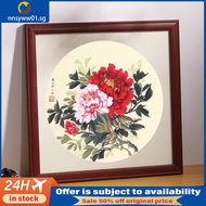 [in stock] Square photo frame Chinese painting frame mounting calligraphy calligraphy calligraphy pa