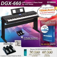 Yamaha DGX 660 With Custom 3 Pedal / DGX-660 / DGX660 - Digital Piano