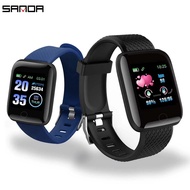 [SANDA Official] Special Hot Sale Smart Watch Multifunctional Sports Bracelet Smart Wristband IP67 S